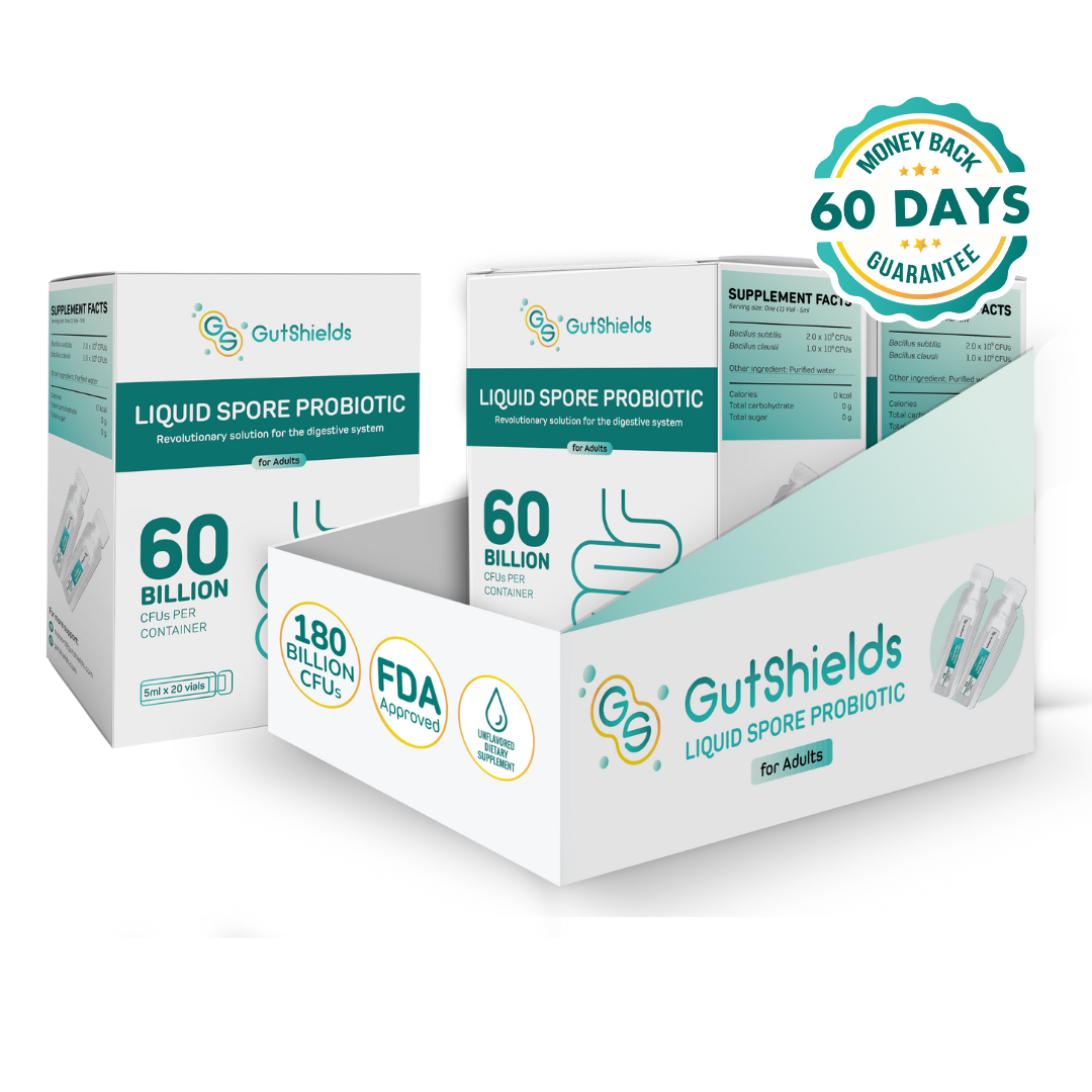 Gut Shields Liquid Spore Probiotic